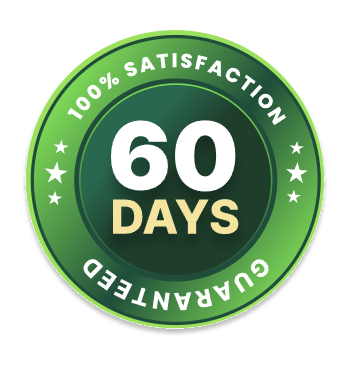 Dental Bright satisfaction guarantee badge